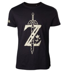 The Legend of Zelda Breath of the Wild - T-Shirt Z Sword The Legend of Zelda Breath of the Wild - T-Shirt Z Sword