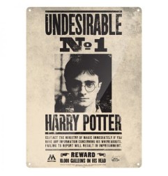 Harry Potter - Panneau métal Undesirable No. 1 Harry Potter - Panneau métal Undesirable No. 1