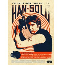 Star Wars - Poster en métal Legends Han Solo 10 x 14 cm Star Wars - Poster en métal Legends Han Solo 10 x 14 cm