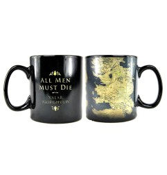 Game of Thrones - Mug effet thermique Map Game of Thrones - Mug effet thermique Map