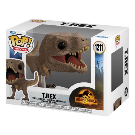 Jurassic Park - Jurassic World 3 POP! Movies Vinyl figurine T-Rex 9 cm