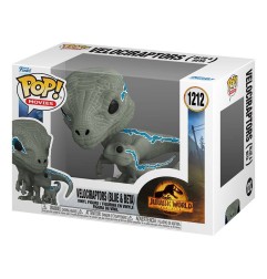 Jurassic Park - Jurassic World 3 POP! Movies Vinyl figurine Blue & Beta 9 cm
