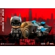 The Batman - Figurine et véhicule Cosbaby Batman & Batmobile 12 cm