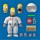 Les Simpson - Figurine Ultimates Deep Space Homer 18 cm