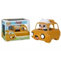 Adventure Time - Figurine POP! Finn avec son véhicule Jake Car