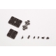 Hexa Gear - Accessoires Plastic Model Kit 1/24 Block Base 06 Slat Plate Option 5 cm
