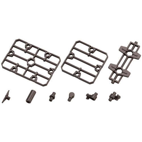 Hexa Gear - Accessoires Plastic Model Kit 1/24 Block Base 07 Fence Plate Option 5 cm