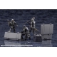 Hexa Gear - Accessoire pour figurines Plastic Model Kit 1/24 Army Container Set Night Stalkers Ver. 6