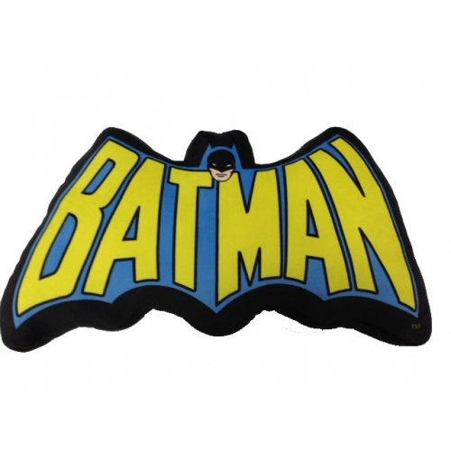 Batman - Coussin Batman Letters 34 cm