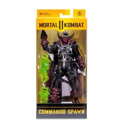 Mortal Kombat Spawn - Figurine Commando Spawn 18 cm