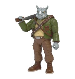 Tortues Ninja - Figurine BST AXN Rocksteady 13 cm