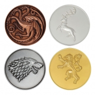 Game of Thrones - Pack 4 médaillons Sigil Limited Edition
