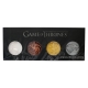 Game of Thrones - Pack 4 médaillons Sigil Limited Edition