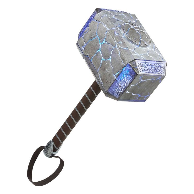 Marvel - Thor: Love and Thunder  Legends marteau électronique premium Mjolnir de Mighty Thor 49 cm