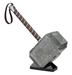 Thor : Love and Thunder Marvel Legends - Marteau électronique premium Mjolnir de Mighty Thor 49 cm