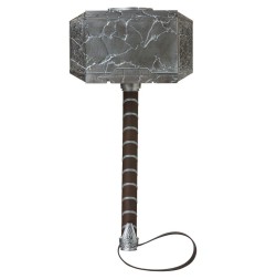 Thor : Love and Thunder Marvel Legends - Marteau électronique premium Mjolnir de Mighty Thor 49 cm