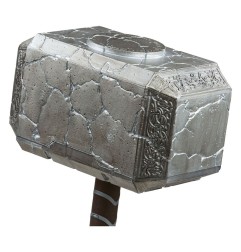 Thor : Love and Thunder Marvel Legends - Marteau électronique premium Mjolnir de Mighty Thor 49 cm