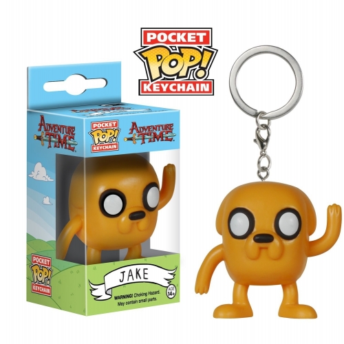 Adventure Time - Figurine Pocket Pop Porte Cle Jake 4cm