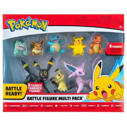 Pokémon - Pack 8 figurines Battle 5-7 cm Série 8