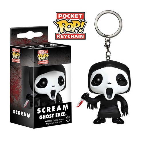 Scream - Figurine Porte-clé Pocket Pop Ghostface 4cm