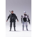Robocop 3 - Figurines 1/18 Robocop vs Otomo 10 cm