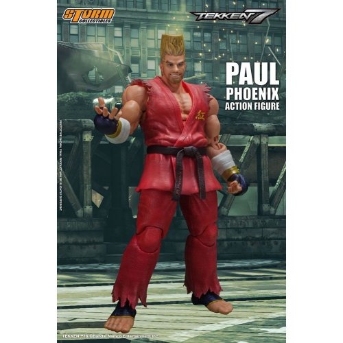 Tekken 7 - Figurine 1/12 Paul Phoenix 18 cm