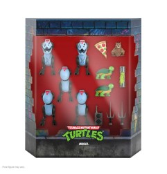 Les Tortues Ninja - Pack 5 figurines Ultimates Mousers 8 cm