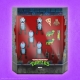Les Tortues Ninja - Pack 5 figurines Ultimates Mousers 8 cm