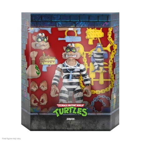 Tortues Ninja - Les Tortues ninja figurine Ultimates Scratch 18 cm