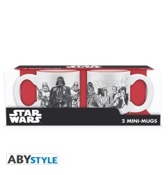 Star Wars -  Set 2 mini-mugs - 110 ml - Empire VS Rebel x2