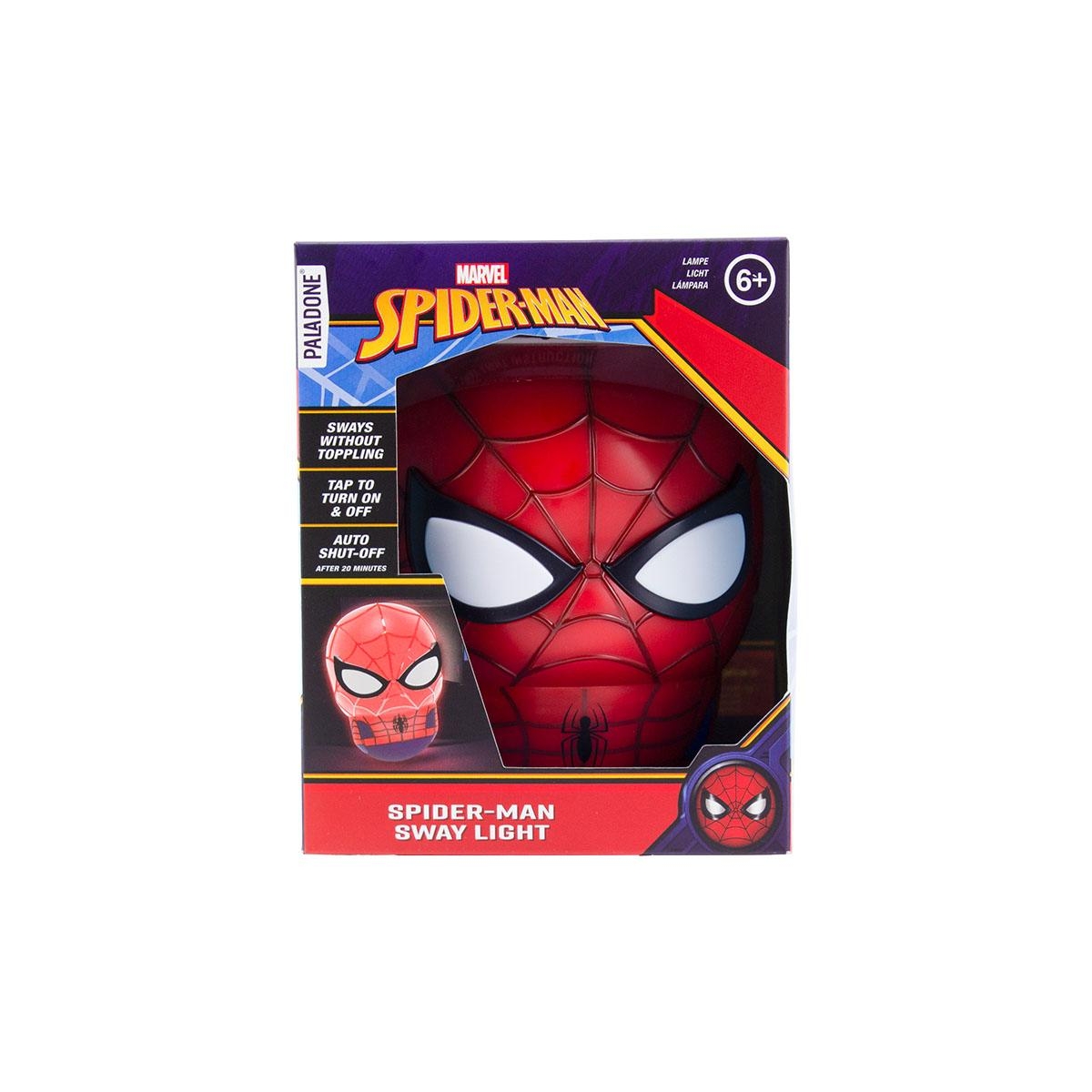 LAMPE CHEVET SPIDER MAN PIED CERAMIQUE ROUGE - Cdiscount Maison