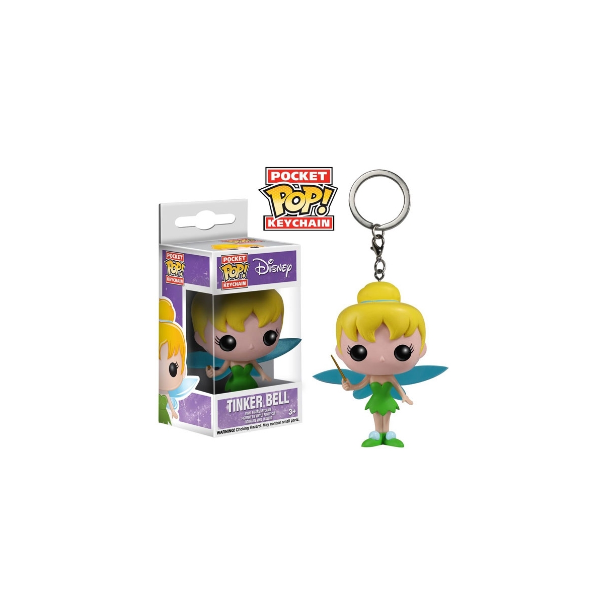 Disney - POP! Porte Clés Fée Clochette 4cm ! - Figurine-Discount