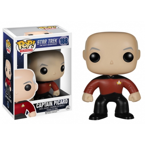 Star Trek Next Gen - Figurine Pop Captain Picard 9cm