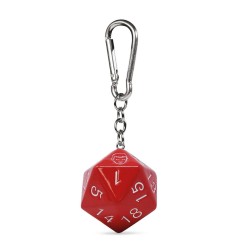 Stranger Things - 3D porte-clés caoutchouc D20 6 cm