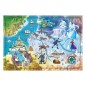 La Reine des neiges - Disney Story Maps puzzle  (1000 pièces)