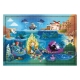 Disney - Puzzle Story Maps La Petite Sirène (1000 pièces)