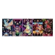 Disney - Puzzle Panorama Pop-Art Disney (1000 pièces)