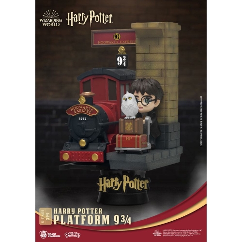 Harry Potter - Diorama D-Stage Platform 9 3/4 New Version 15 cm