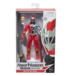 Power Rangers Dino Fury Lightning Collection - Figurine 2022 Red Ranger 15 cm