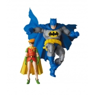 Batman : Dark Knight - Figurines MAF EX Batman Blue Version & Robin 11- 16 cm