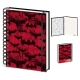 The Batman - Cahier à spirale A5 Wiro Red