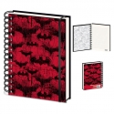 The Batman - Cahier à spirale A5 Wiro Red