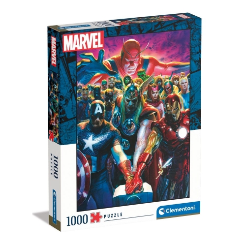 Marvel - Puzzle Hereos Unite (1000 pièces)
