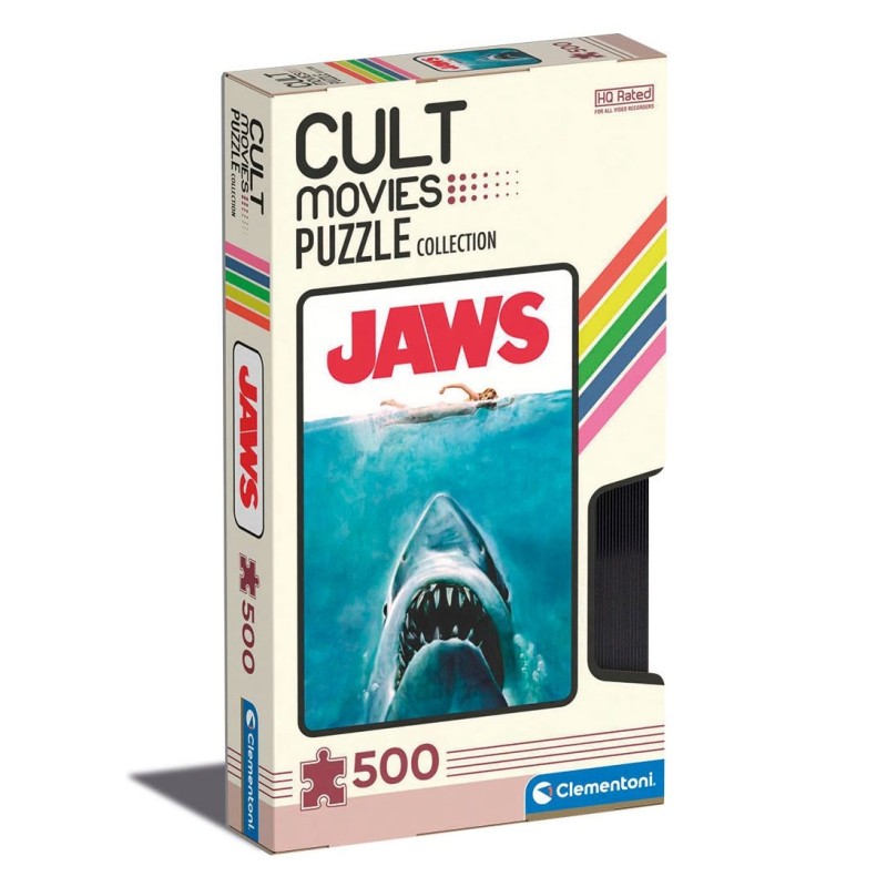 Dents de la Mer, Les - Cult Movies Puzzle Collection puzzle Jaws (500 pièces)