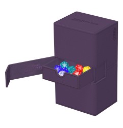 Ultimate Guard - Twin Flip`n`Tray 200+ XenoSkin Monocolor Violet