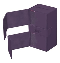 Ultimate Guard - Twin Flip`n`Tray 200+ XenoSkin Monocolor Violet
