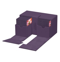 Ultimate Guard - Twin Flip`n`Tray 200+ XenoSkin Monocolor Violet