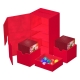 Ultimate Guard - Twin Flip`n`Tray 200+ XenoSkin Monocolor Rouge