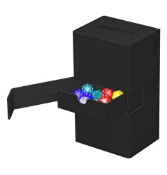 Ultimate Guard - Twin Flip`n`Tray 200+ XenoSkin Monocolor Noir