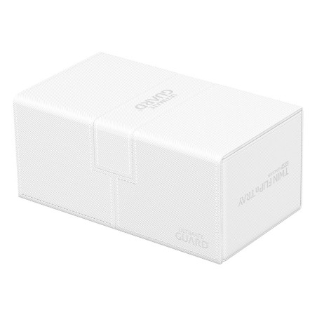 Ultimate Guard - Twin Flip`n`Tray 200+ XenoSkin Monocolor Blanc